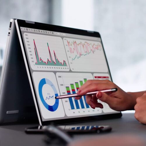 Screen with email deliverabiltiy statistics
