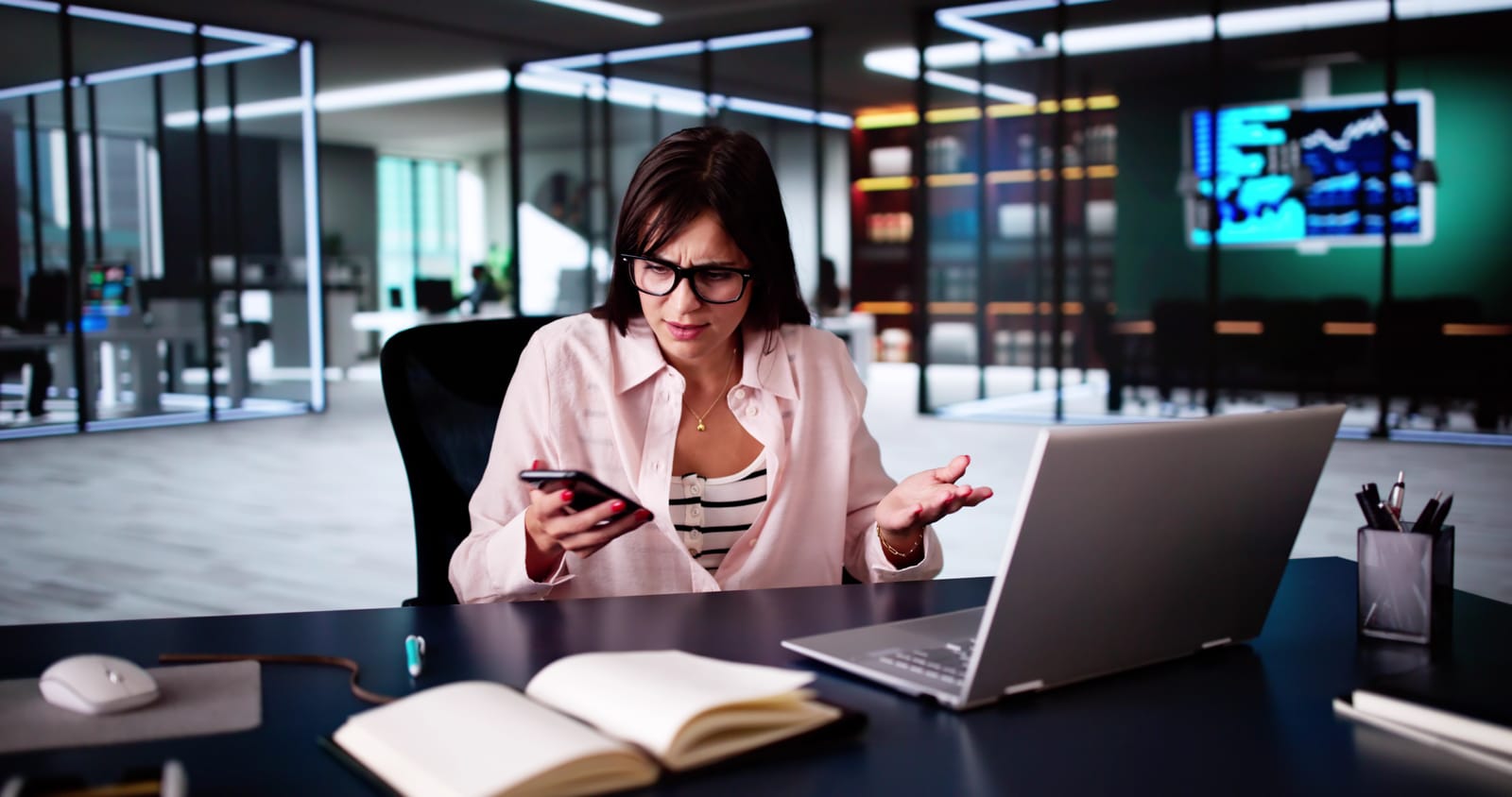 woman professional recognises email deliverability problems
